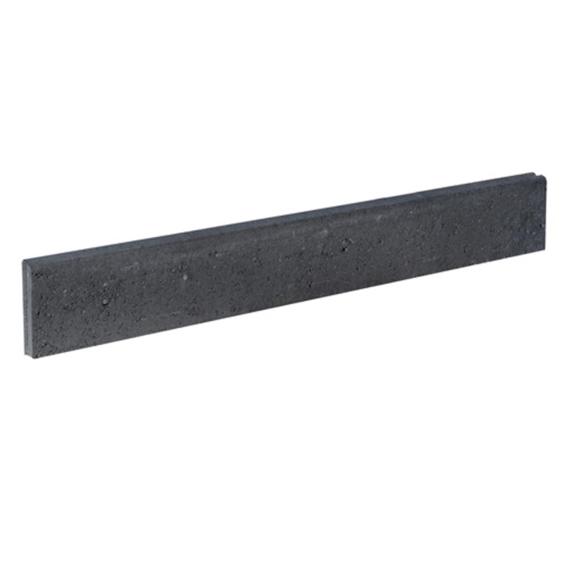 Opsluitband 6x30x100 cm Zwart| Extra Sterke Betonband