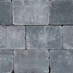 Pebblestones Plus 20x30x6cm Antraciet