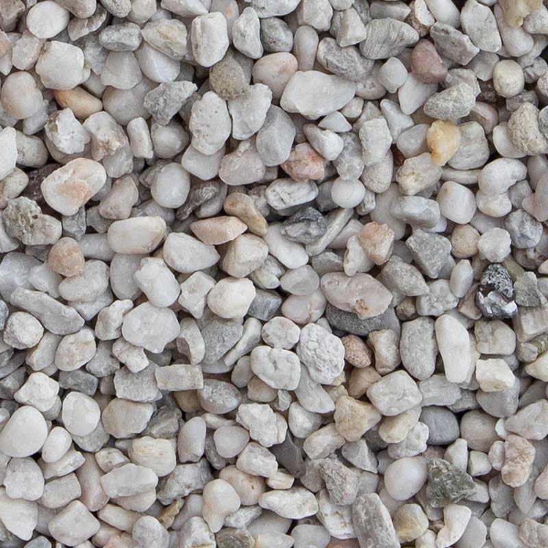 Witte kwarts grind 8/12mm