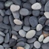 Beach pebbles zwart 8/16mm