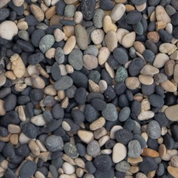 Natural blend pebbles  5/8mm